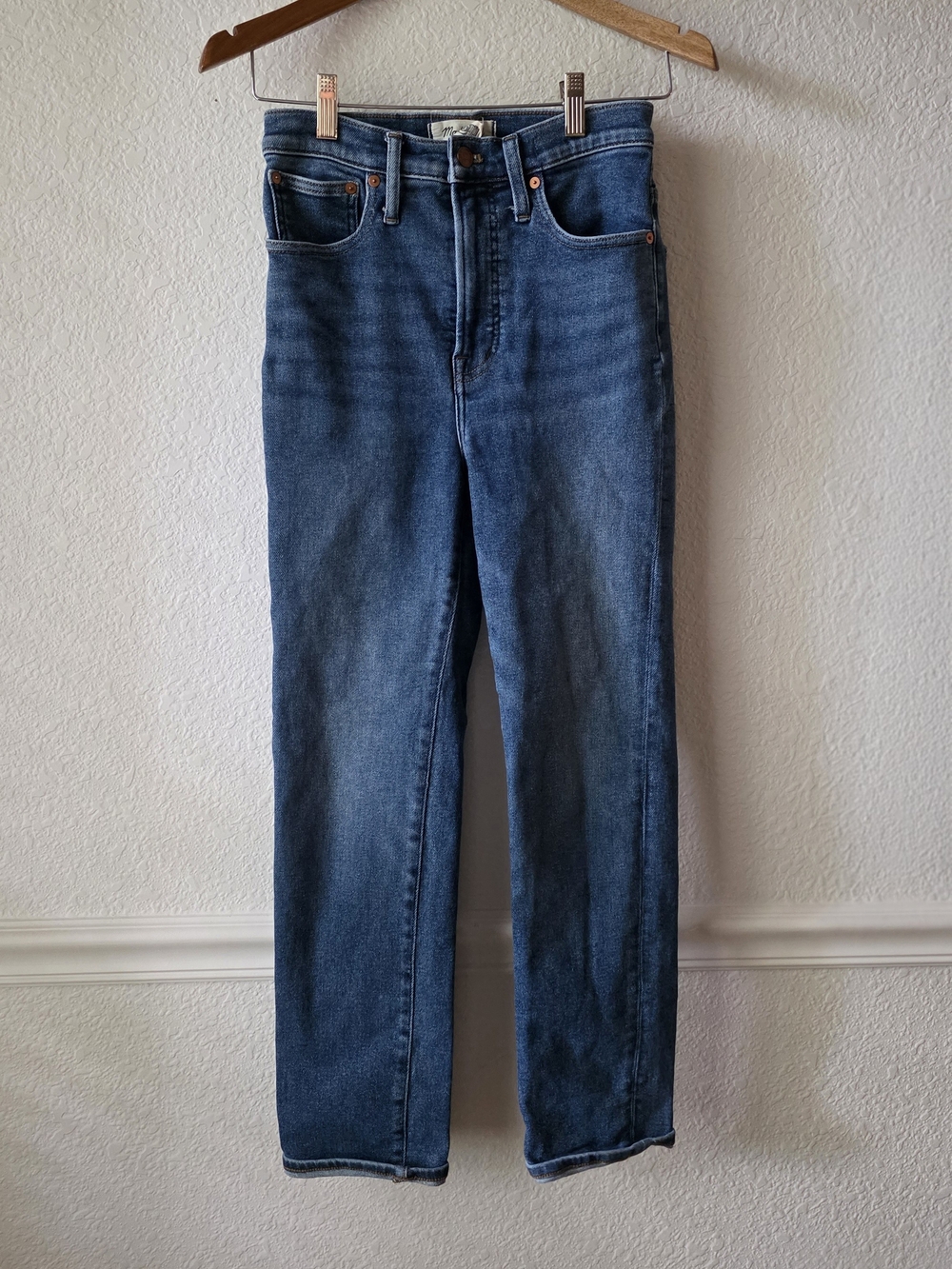Madewell The Perfect Vintage Jeans High Rise Straight